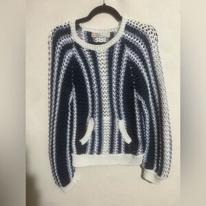 Free people beach knitted sweater